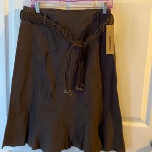 Dkny brown skirt